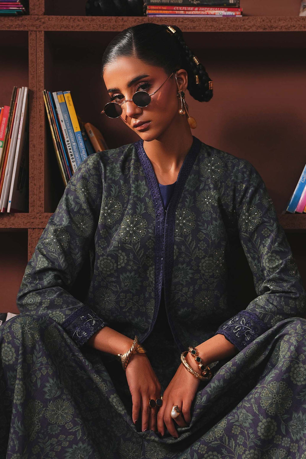 Maria B | Eid Collection 26 | Embroidered Pk Raw Silk Skirt Set