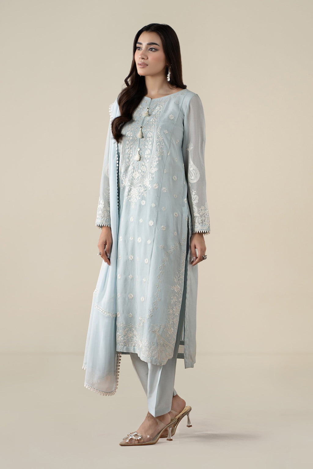 Maria B | Luxury Winter Pret 25 | DW-EA25-76-Blue