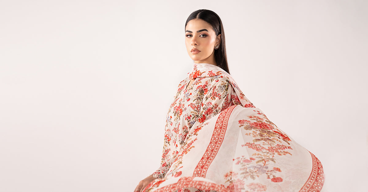 Maria B | Eid Collection 26 | 3 Piece Embroidered Lawn Suit