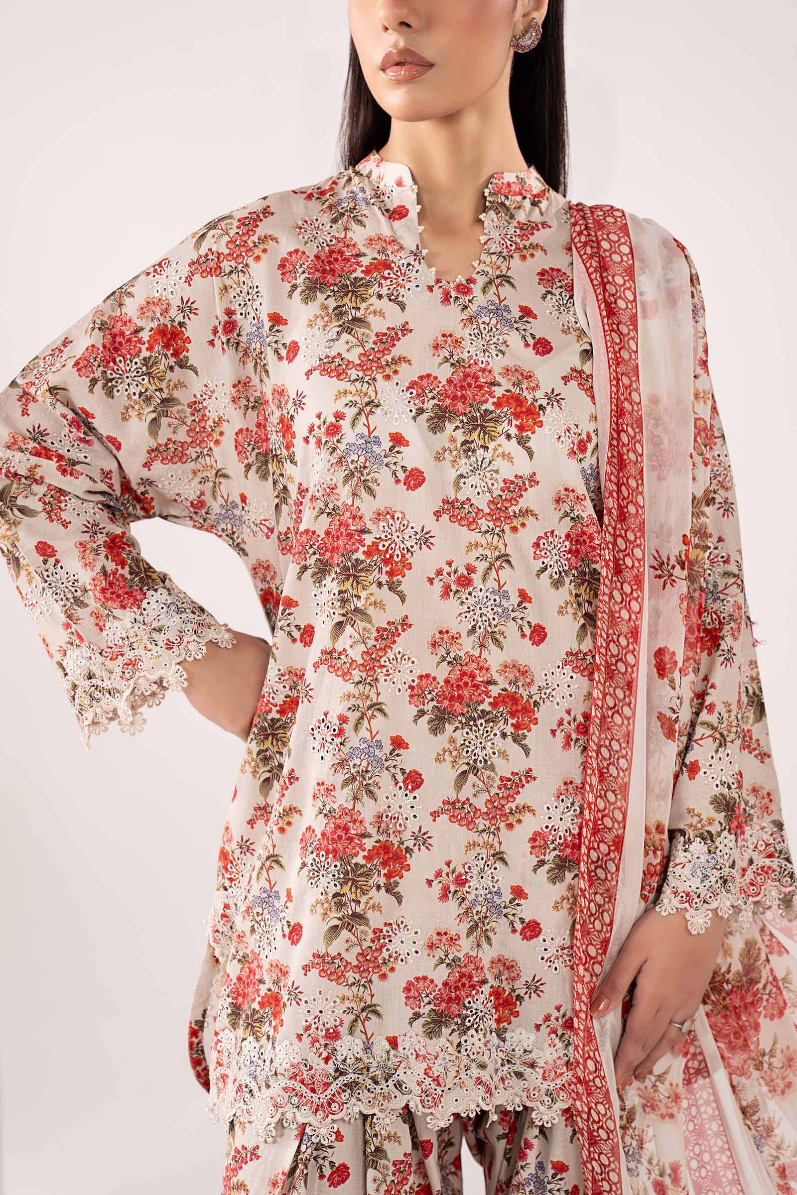Maria B | Eid Collection 26 | 3 Piece Embroidered Lawn Suit