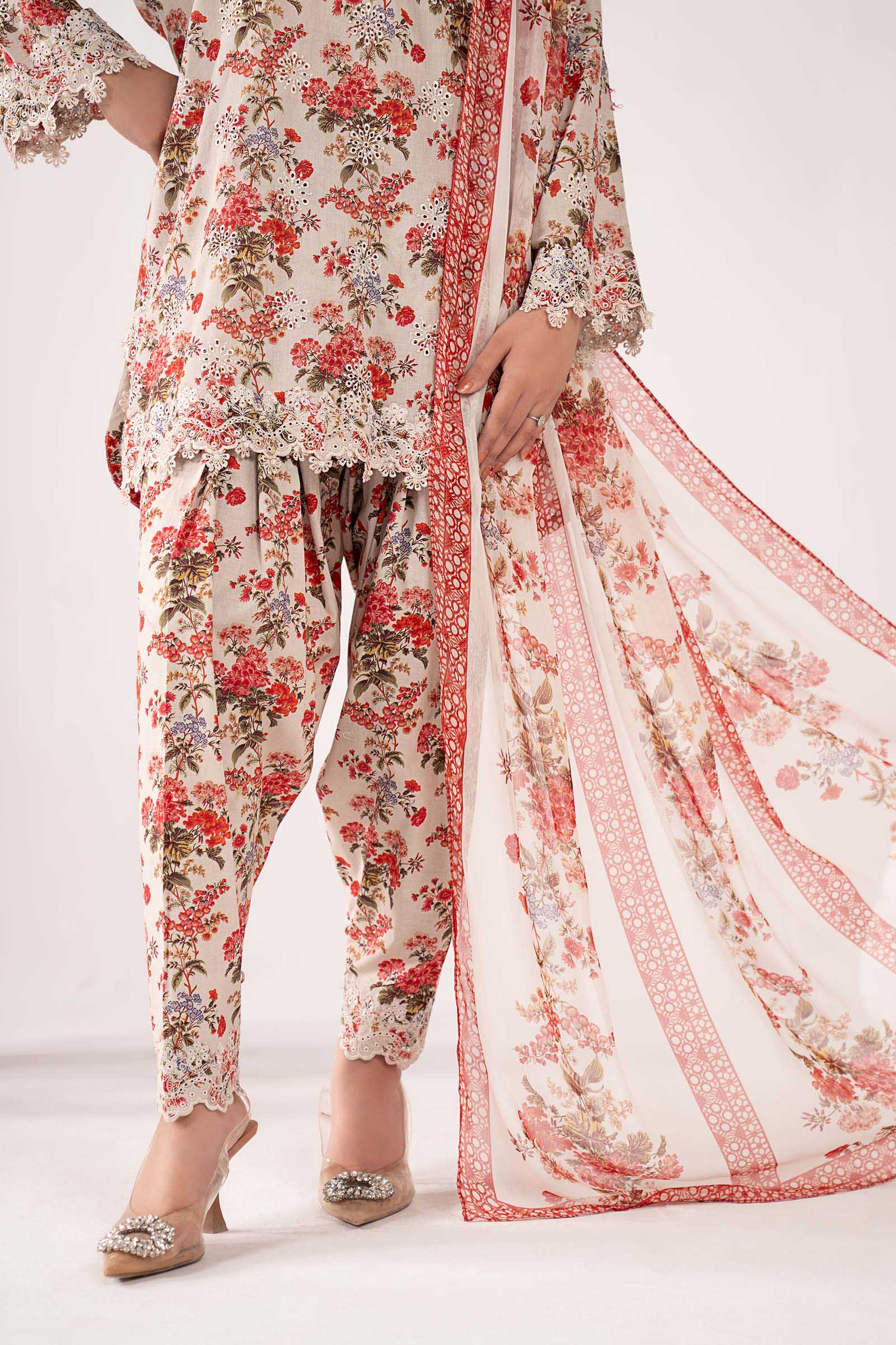 Maria B | Eid Collection 26 | 3 Piece Embroidered Lawn Suit