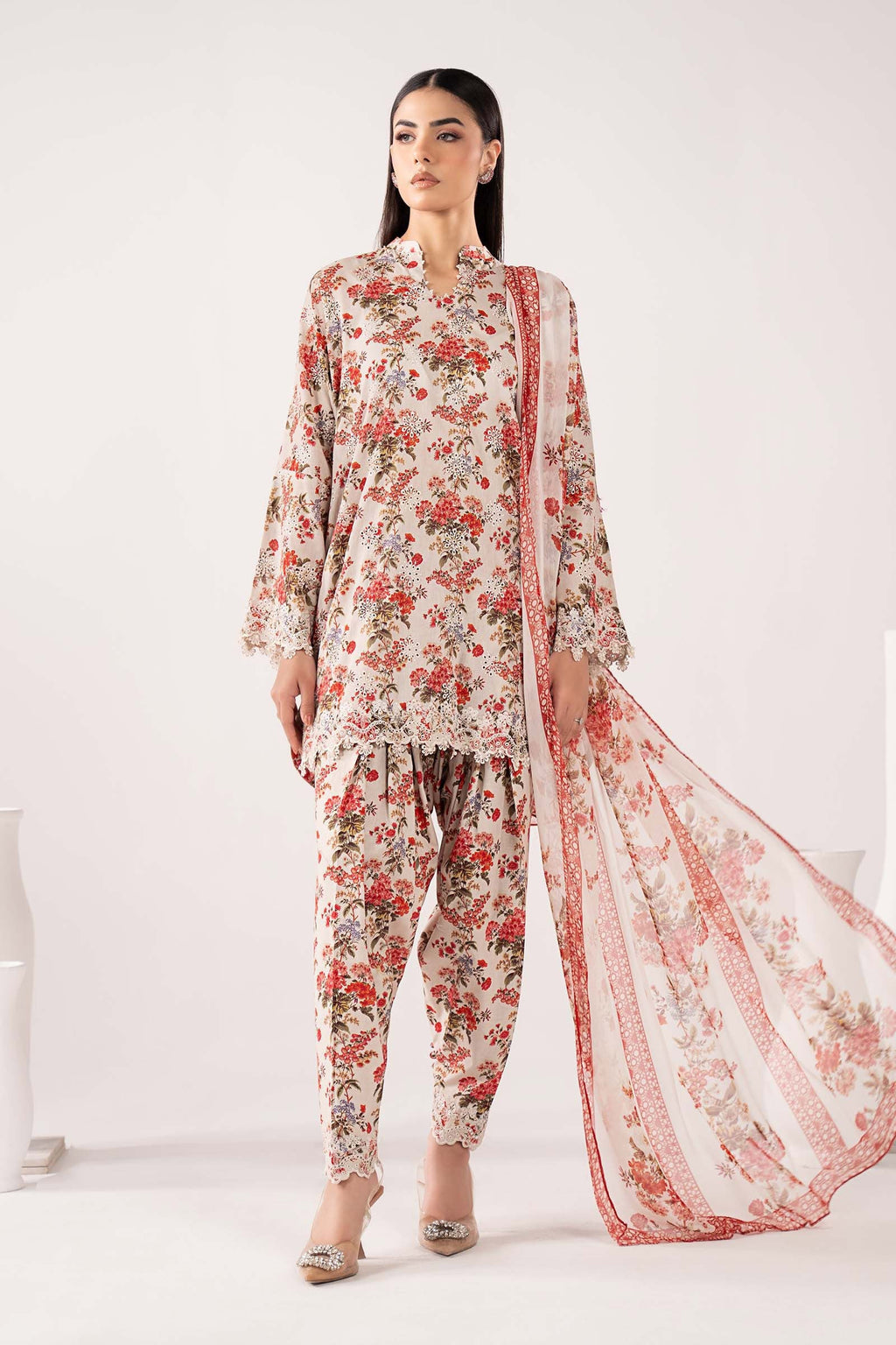 Maria B | Eid Collection 26 | 3 Piece Embroidered Lawn Suit