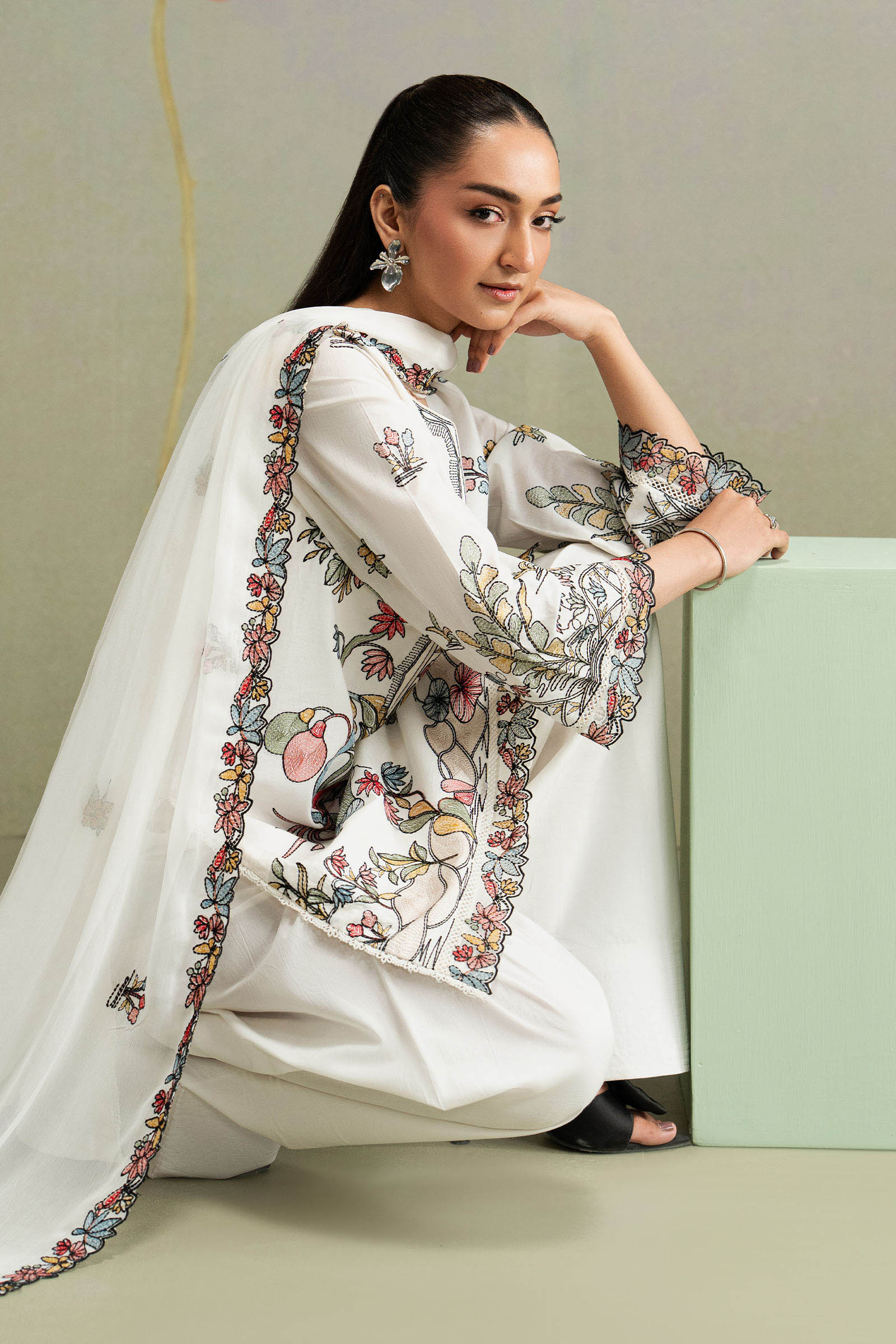 Maria B | Eid Collection 26 | 3 Piece Embroidered Lawn Suit