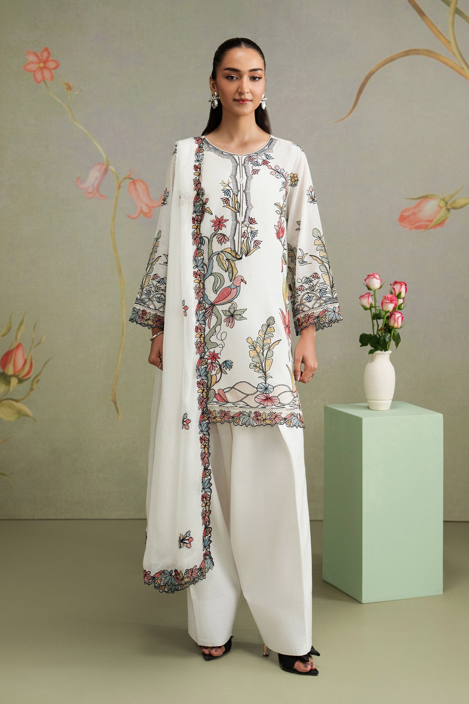 Maria B | Eid Collection 26 | 3 Piece Embroidered Lawn Suit