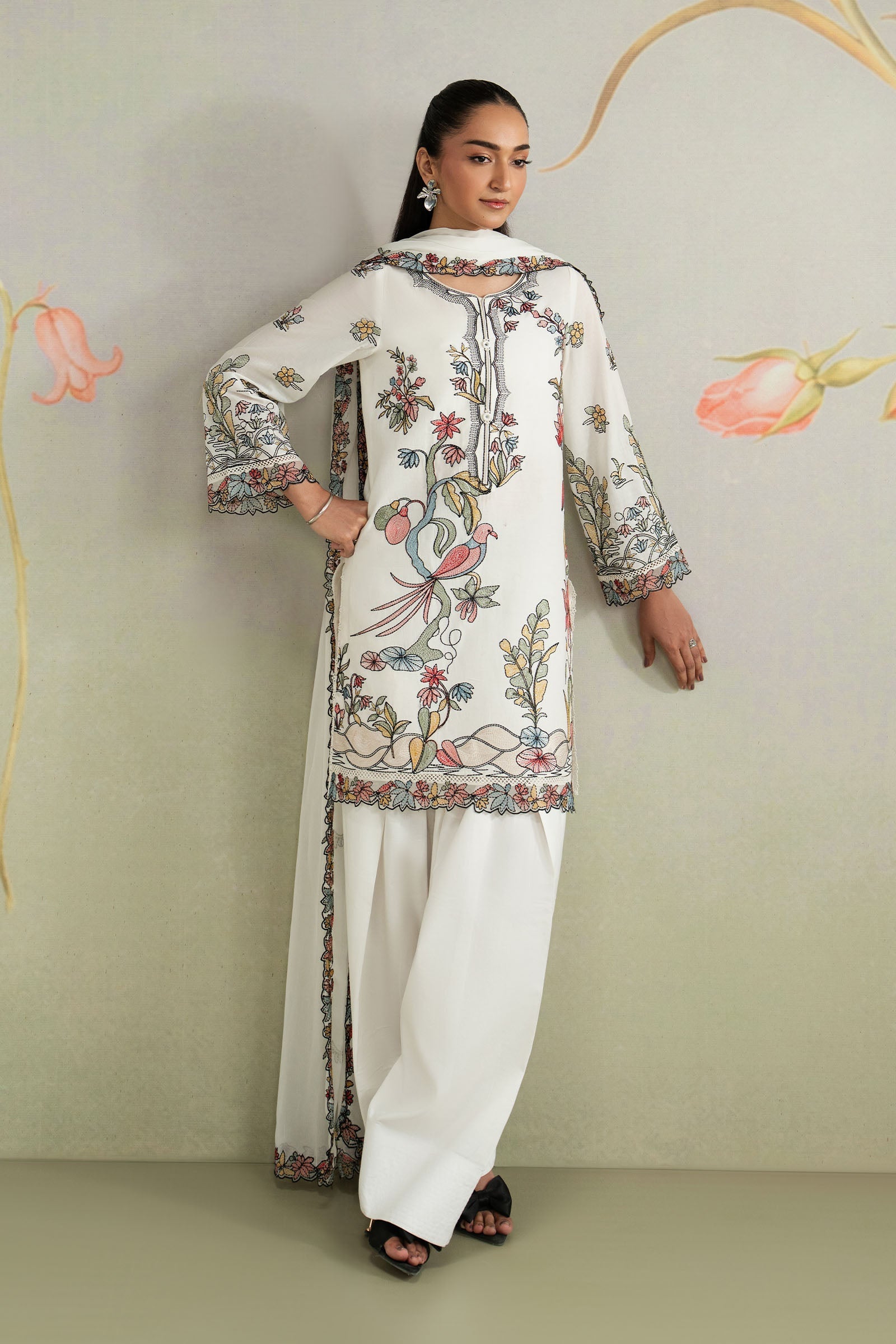 Maria B | Eid Collection 26 | 3 Piece Embroidered Lawn Suit