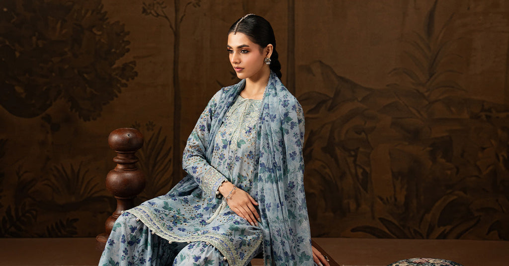 Maria B | Eid Collection 26 | 3 Piece Embroidered Lawn Suit