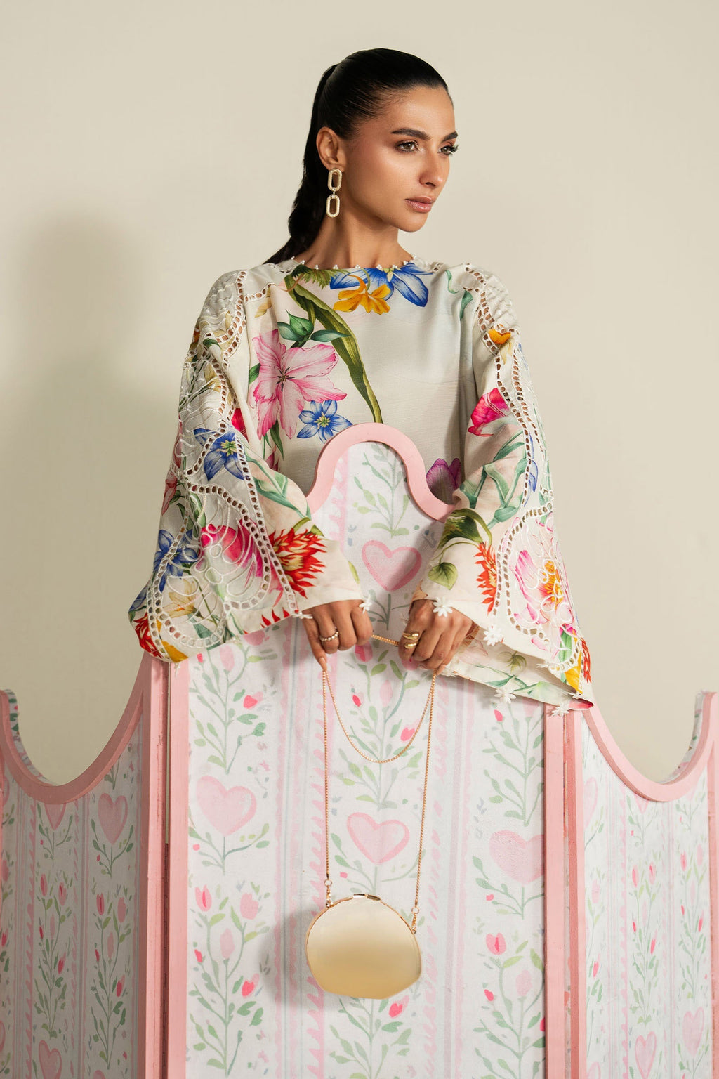 Maria B | Eid Collection 26 | 3 Piece Embroidered Raw Silk Suit