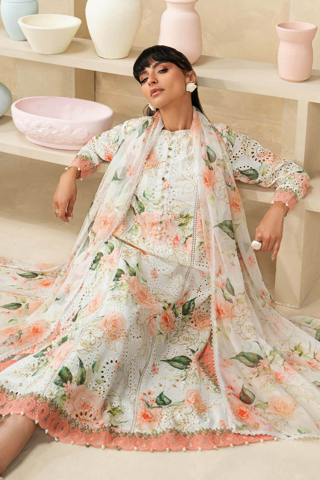 Maria B | Eid Collection 26 | 3 Piece Embroidered Lawn Suit