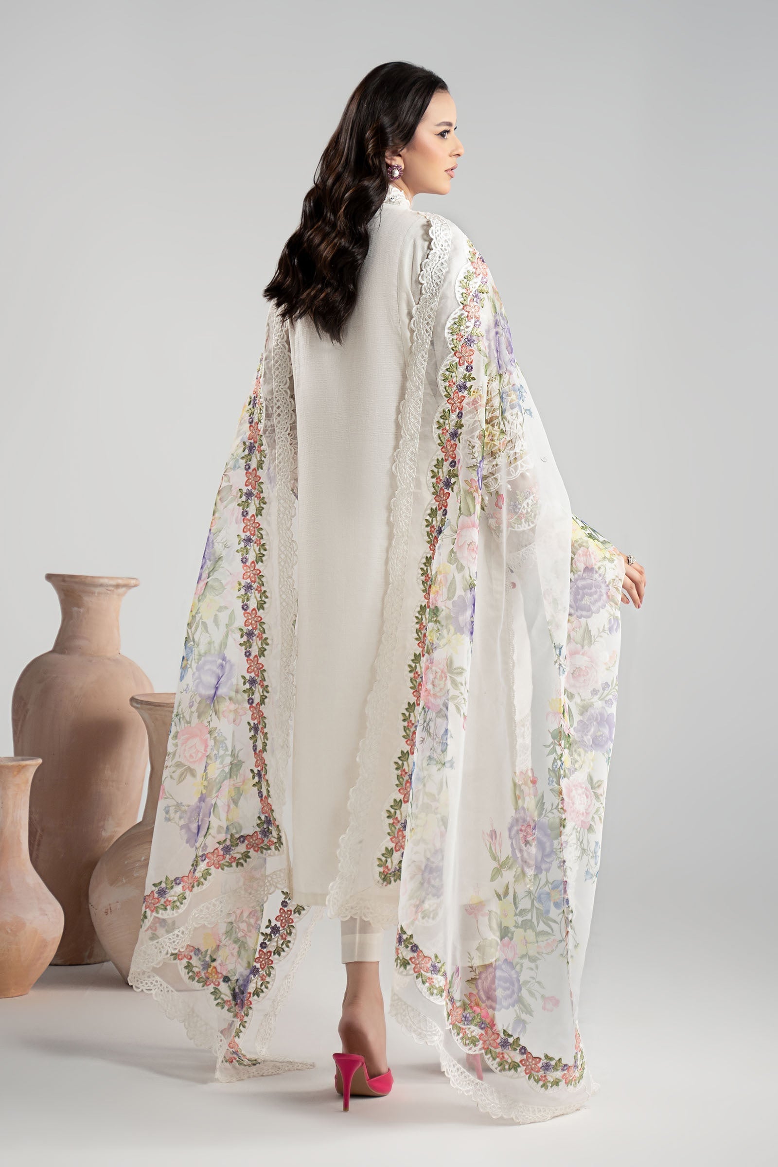 Maria B | Eid Collection 26 | 3 Piece Embroidered Dobby Suit