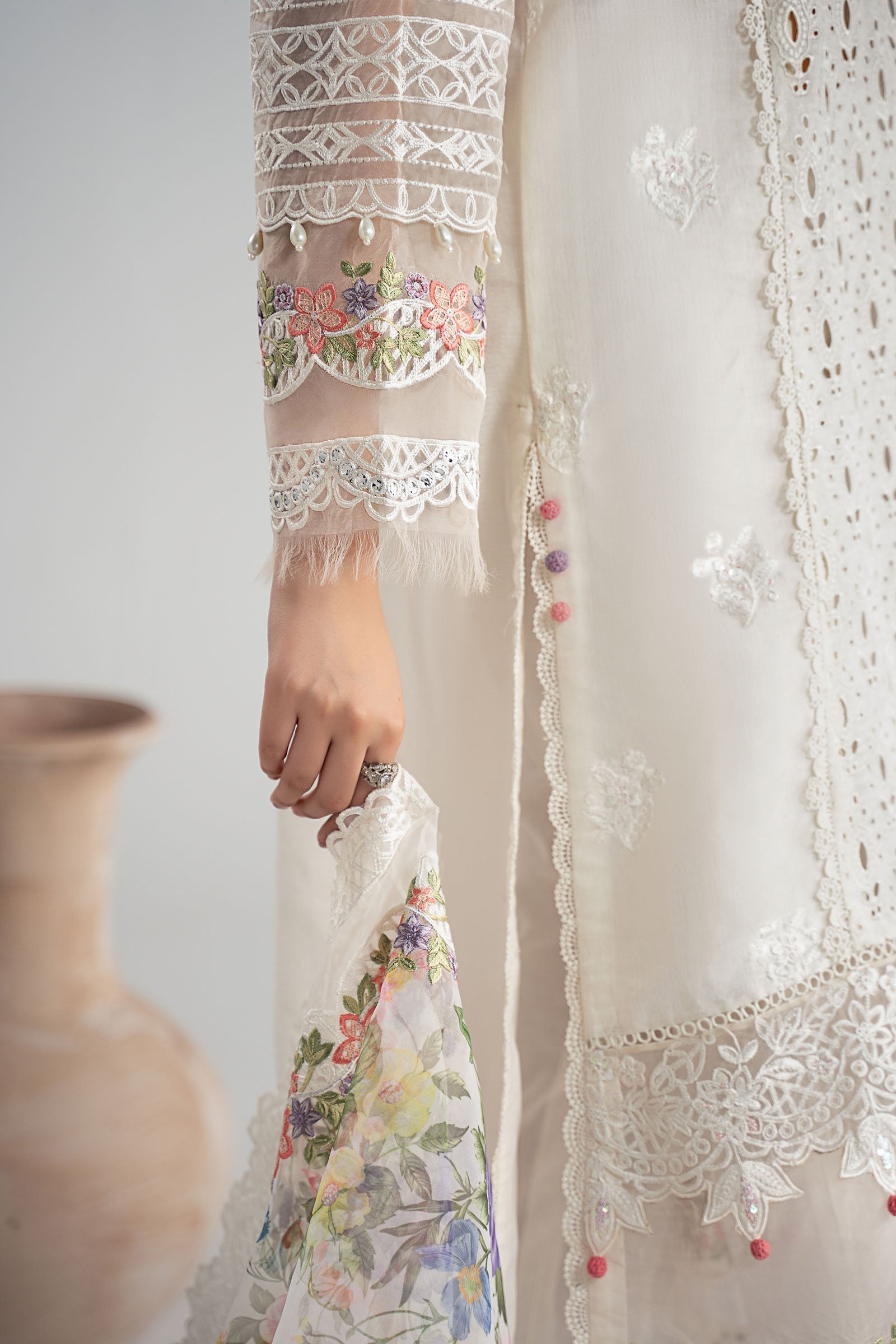 Maria B | Eid Collection 26 | 3 Piece Embroidered Dobby Suit
