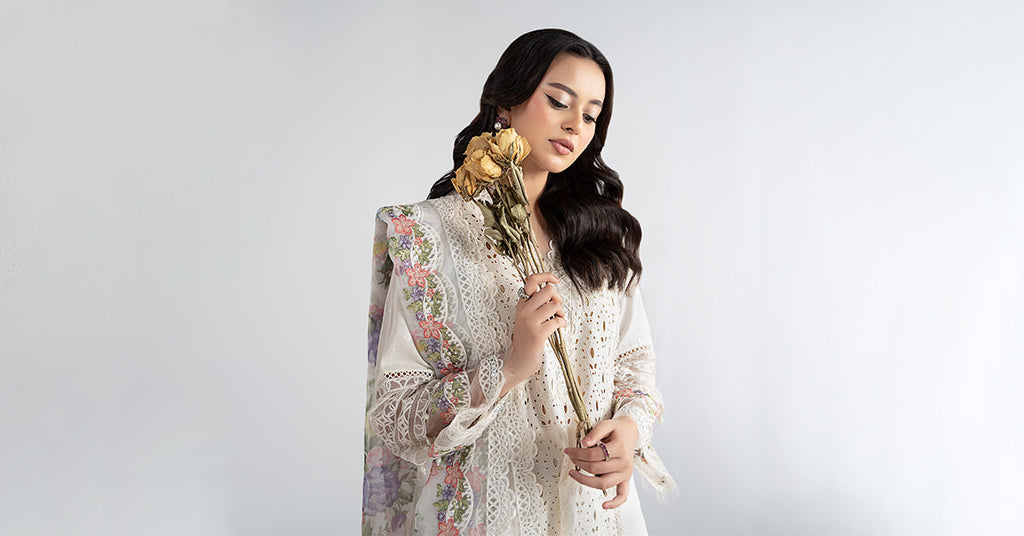 Maria B | Eid Collection 26 | 3 Piece Embroidered Dobby Suit