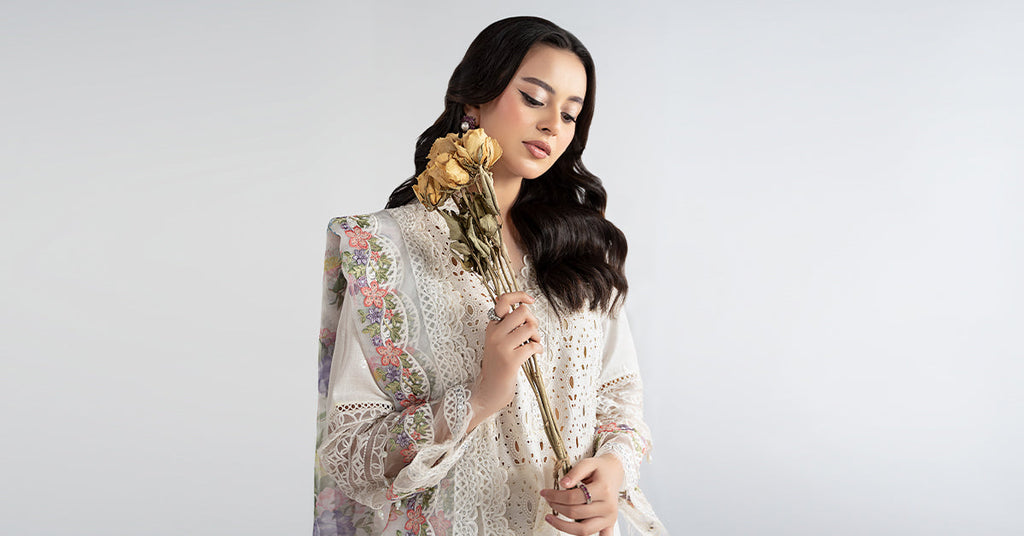 Maria B | Eid Collection 26 | 3 Piece Embroidered Dobby Suit