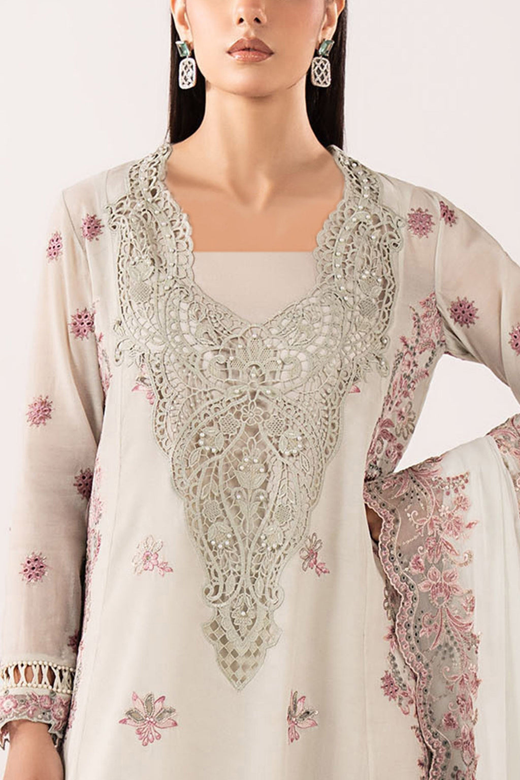 Maria B | Eid Collection 26 | 3 Piece Embroidered Paper Cotton Suit