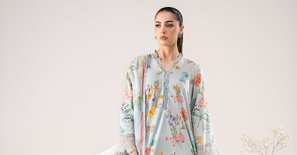 Maria B | Eid Collection 26 | 3 Piece Embroidered Lawn Suit