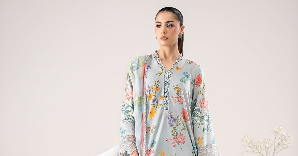 Maria B | Eid Collection 26 | 3 Piece Embroidered Lawn Suit