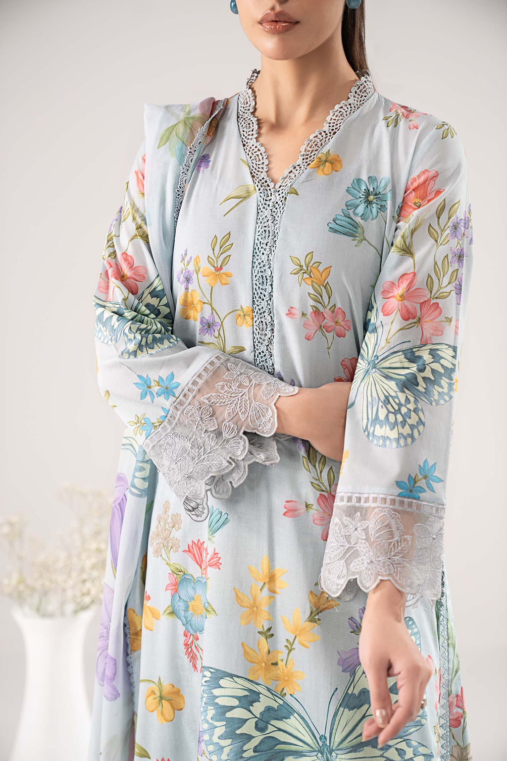 Maria B | Eid Collection 26 | 3 Piece Embroidered Lawn Suit