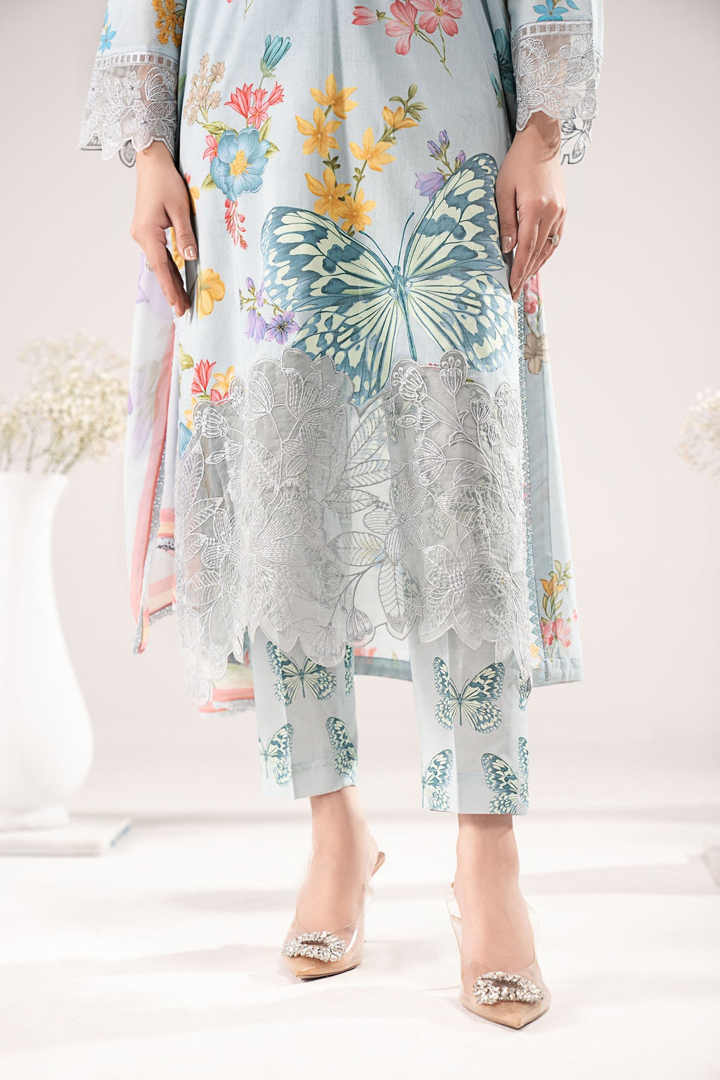 Maria B | Eid Collection 26 | 3 Piece Embroidered Lawn Suit