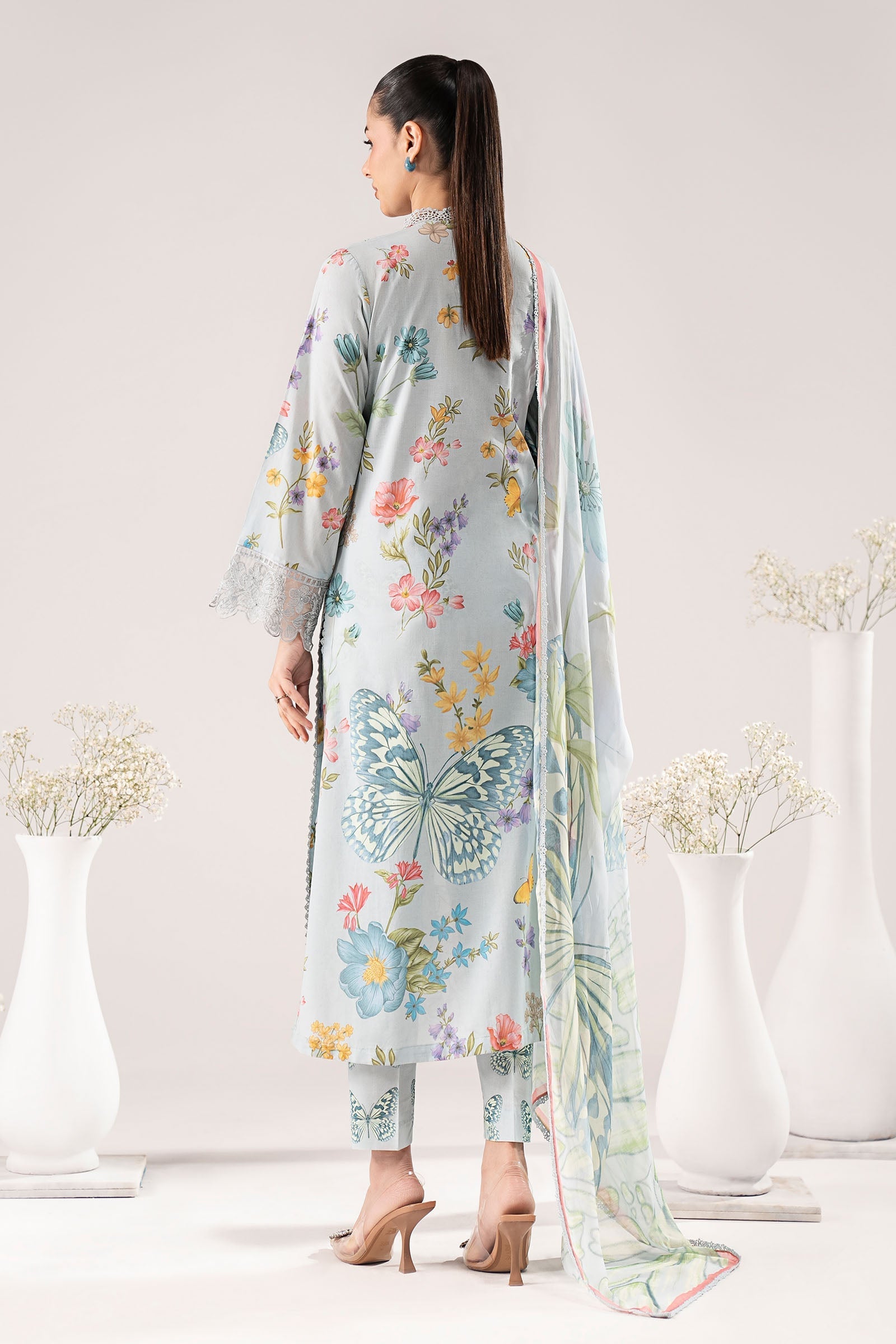 Maria B | Eid Collection 26 | 3 Piece Embroidered Lawn Suit