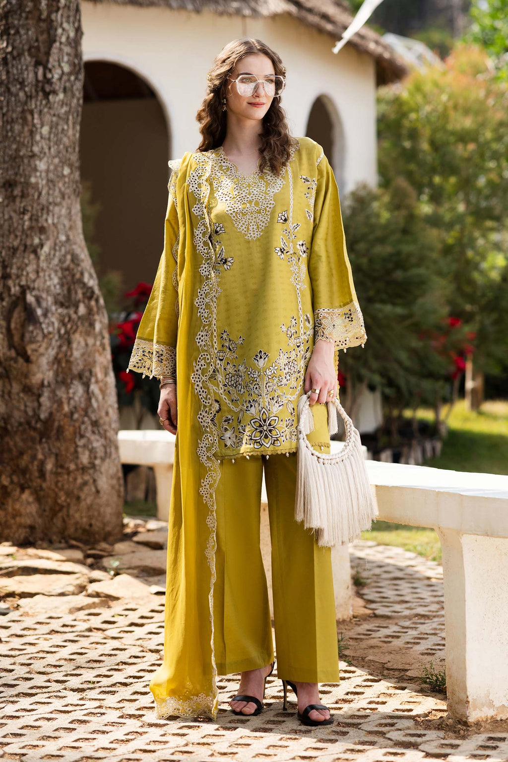 Maria B | Eid Collection 26 | 3 Piece Embroidered Dobby Lawn Suit