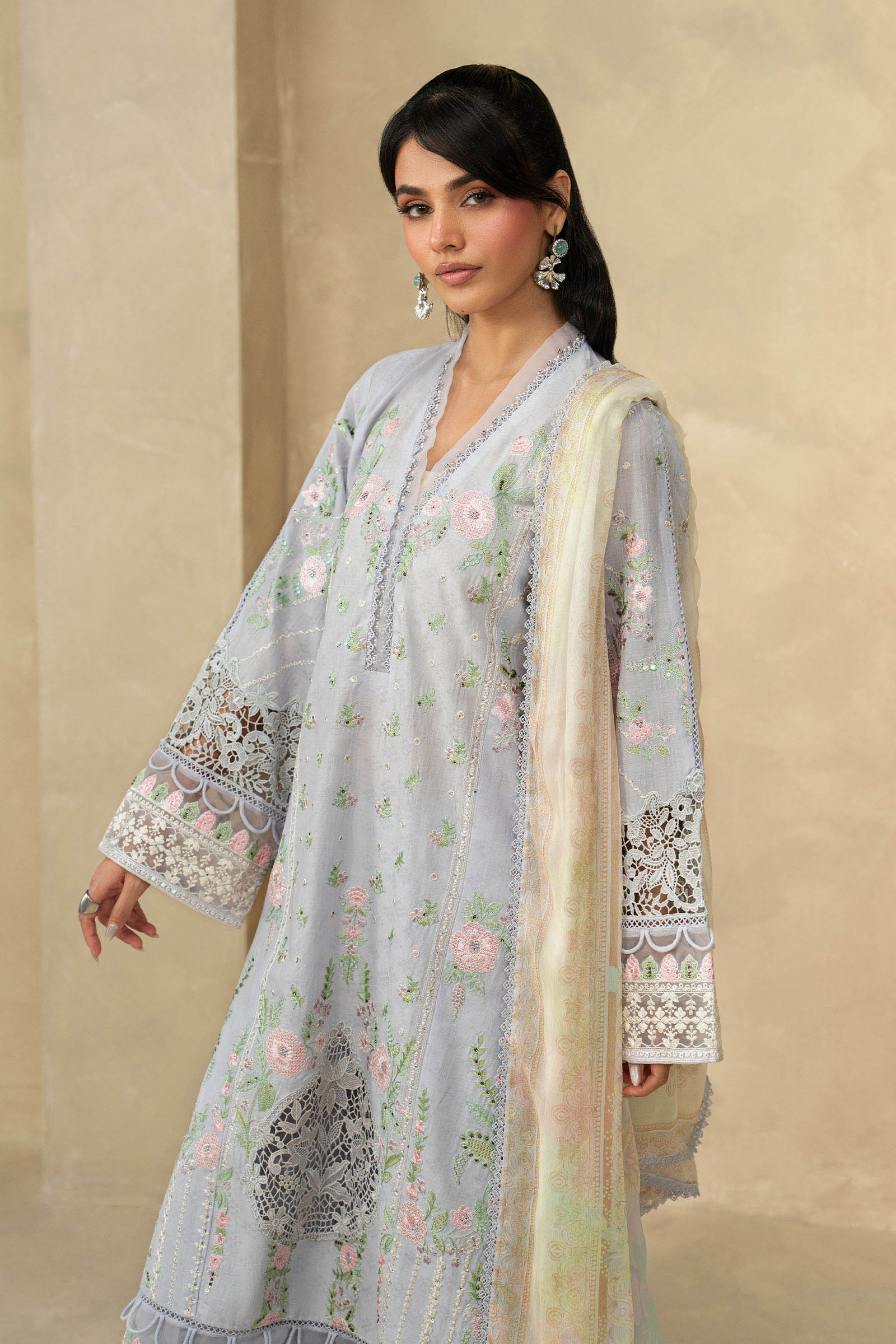 Maria B | Eid Collection 26 | 3 Piece Embroidered Dobby Lawn Suit
