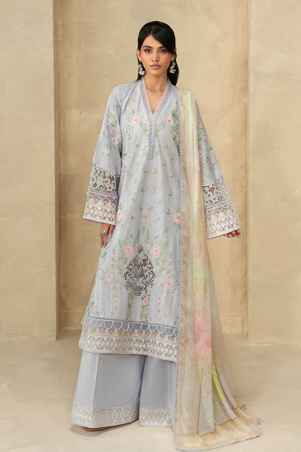 Maria B | Eid Collection 26 | 3 Piece Embroidered Dobby Lawn Suit