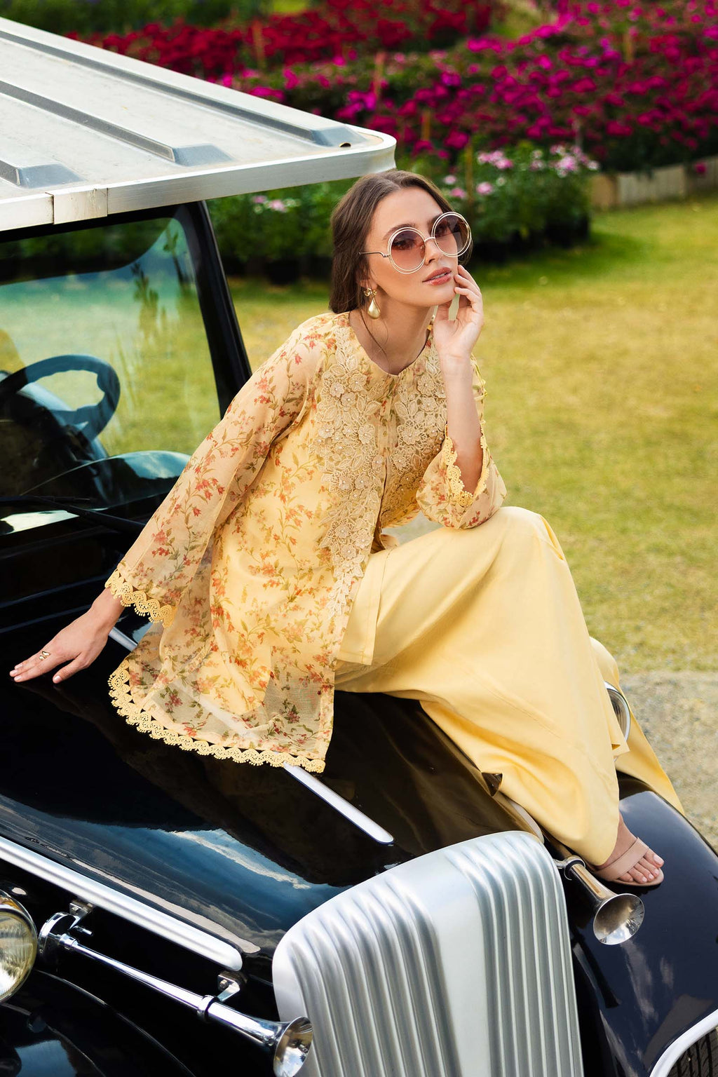 Maria B | Eid Collection 26 | 3 Piece Embroidered Cotton Net Suit