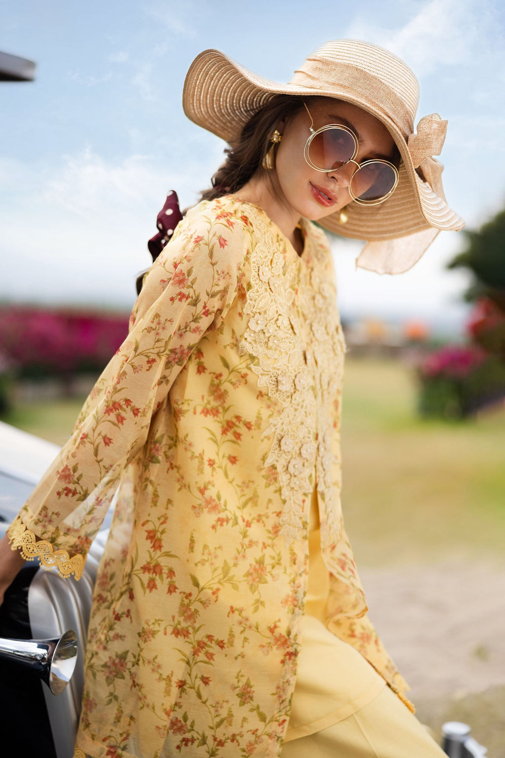Maria B | Eid Collection 26 | 3 Piece Embroidered Cotton Net Suit
