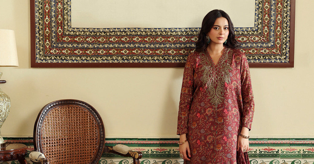 Maria B | Eid Collection 26 | 3 Piece Embroidered Dobby Lawn Suit