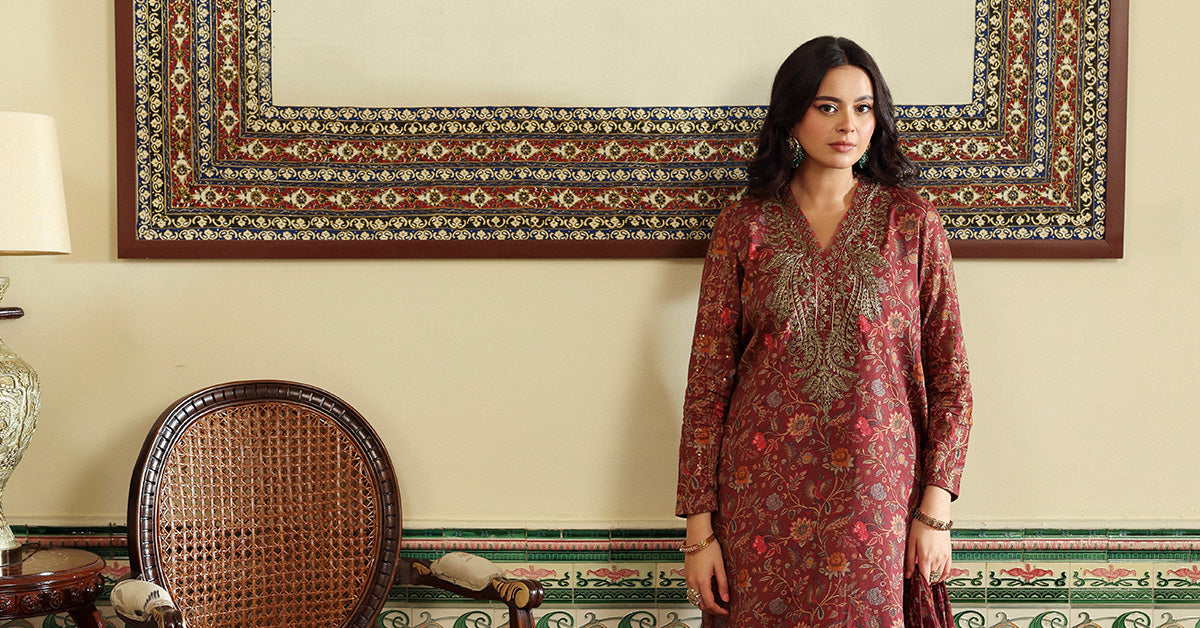 Maria B | Eid Collection 26 | 3 Piece Embroidered Dobby Lawn Suit