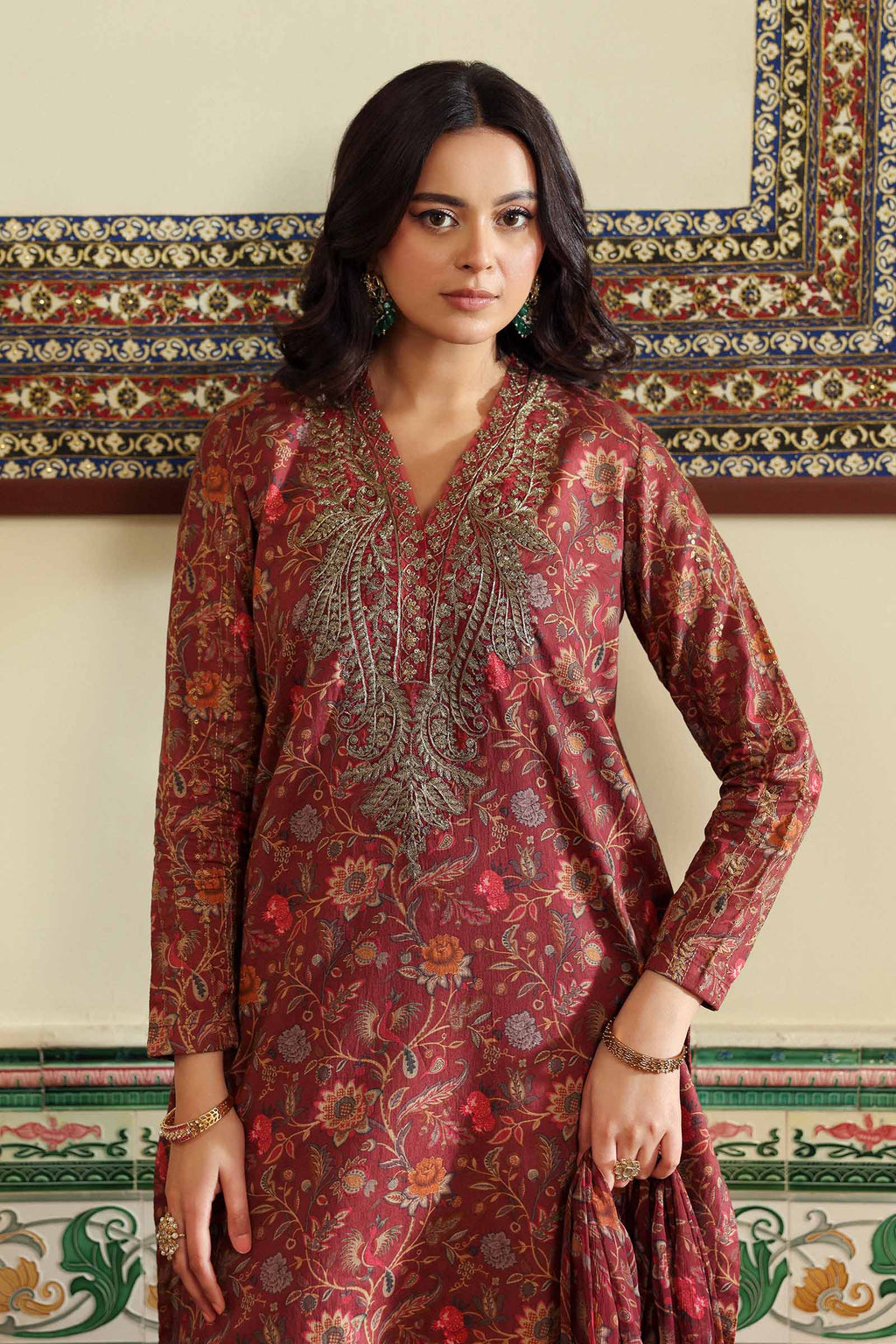 Maria B | Eid Collection 26 | 3 Piece Embroidered Dobby Lawn Suit