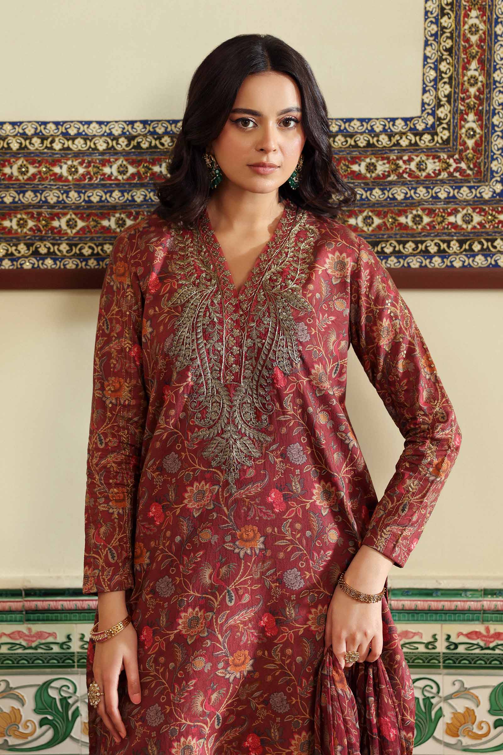 Maria B | Eid Collection 26 | 3 Piece Embroidered Dobby Lawn Suit