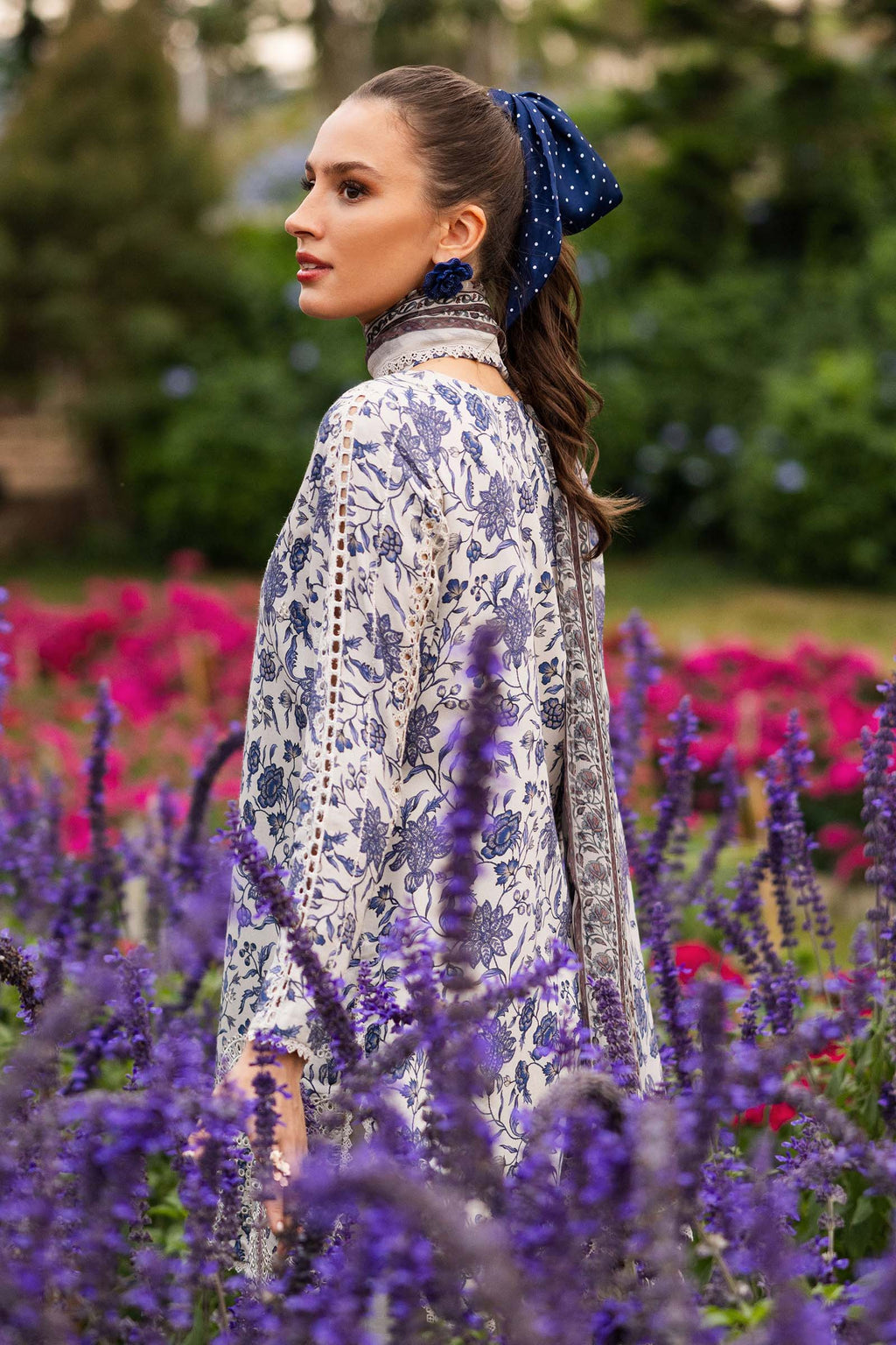 Maria B | Eid Collection 26 | 3 Piece Embroidered Raw Silk Suit