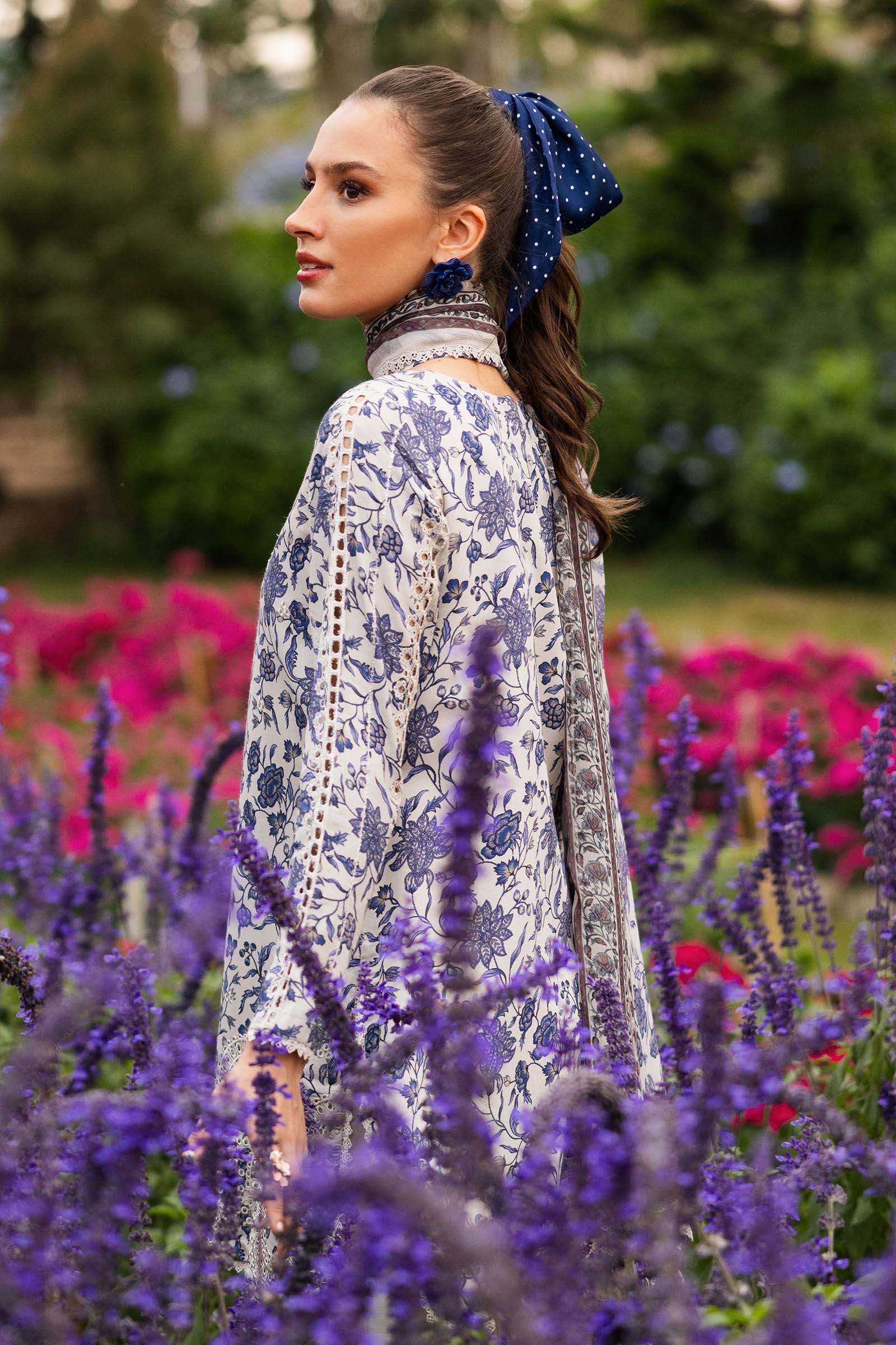Maria B | Eid Collection 26 | 3 Piece Embroidered Raw Silk Suit