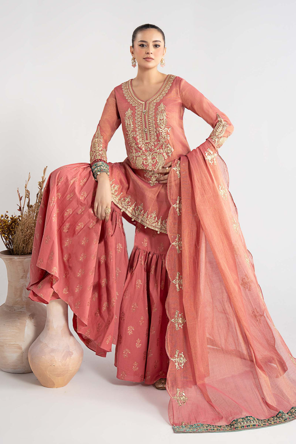 Maria B | Luxury Winter Pret 25 | DW-W25-01-Pink