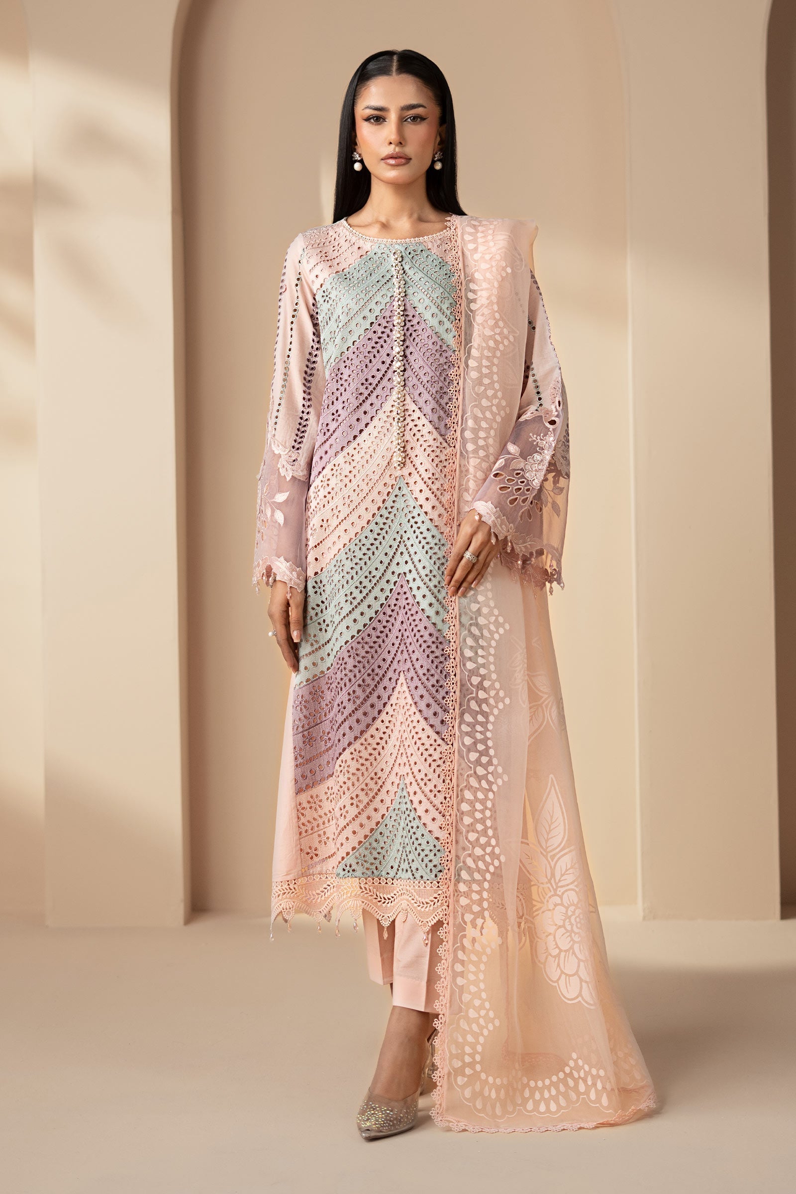 Maria B | Eid Collection 26 | 3 Piece Embroidered Lawn Suit