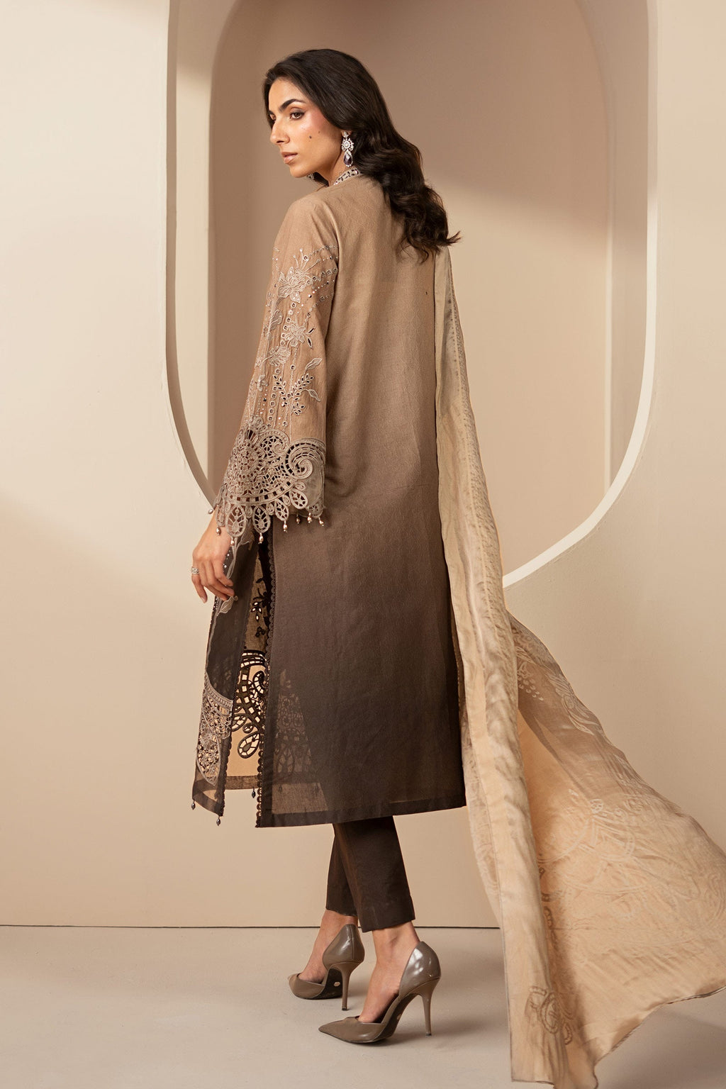 Maria B | Eid Collection 26 | 3 Piece Embroidered Jacquard Lawn Suit