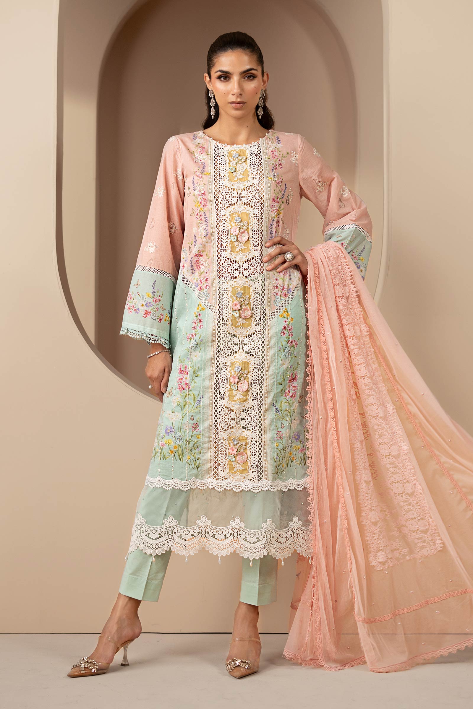 Maria B | Eid Collection 26 | 3 Piece Embroidered Lawn Suit