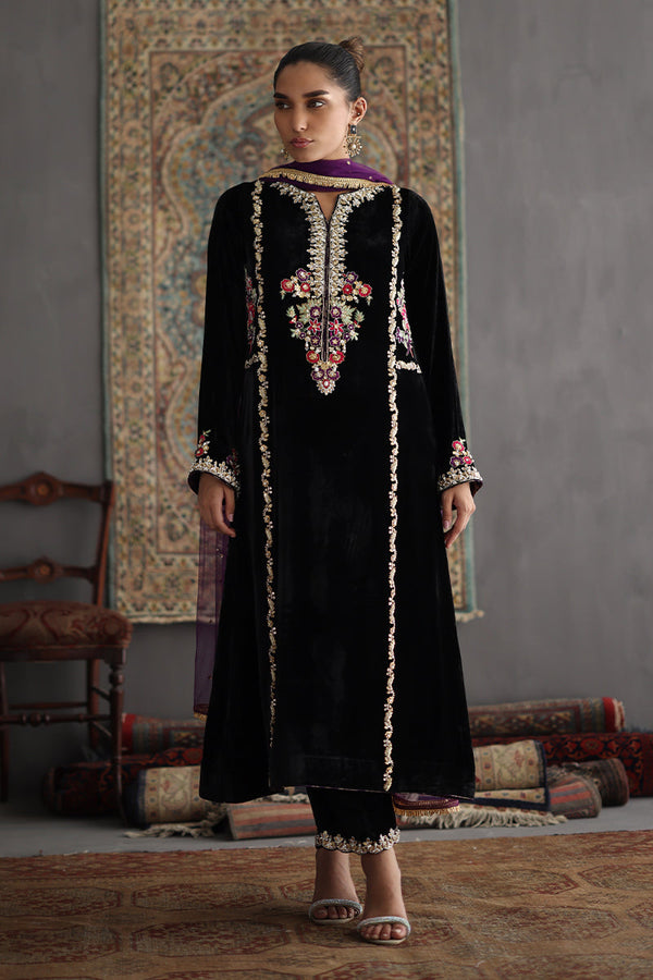 Sana Abbas | Velvet Formals | DELILAH - Riwayat-e-Khas