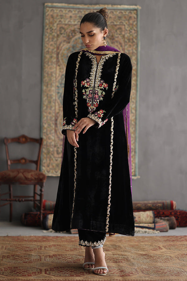 Sana Abbas | Velvet Formals | DELILAH - Riwayat-e-Khas
