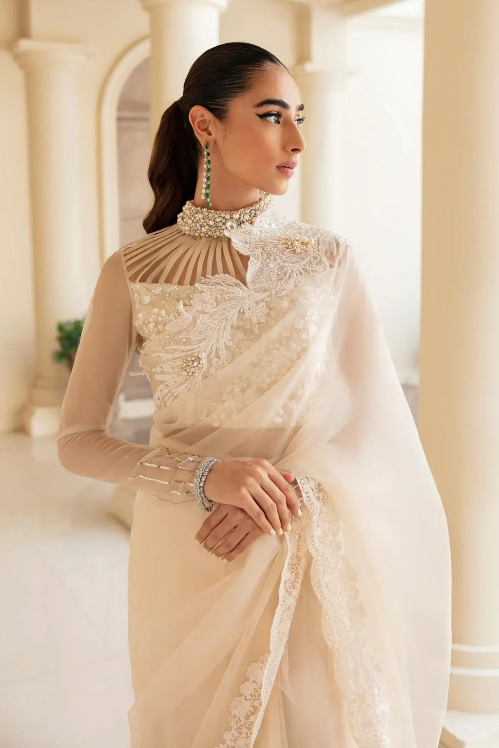 Musferah Saad | Symphony Wedding Formals | Celestial Dove