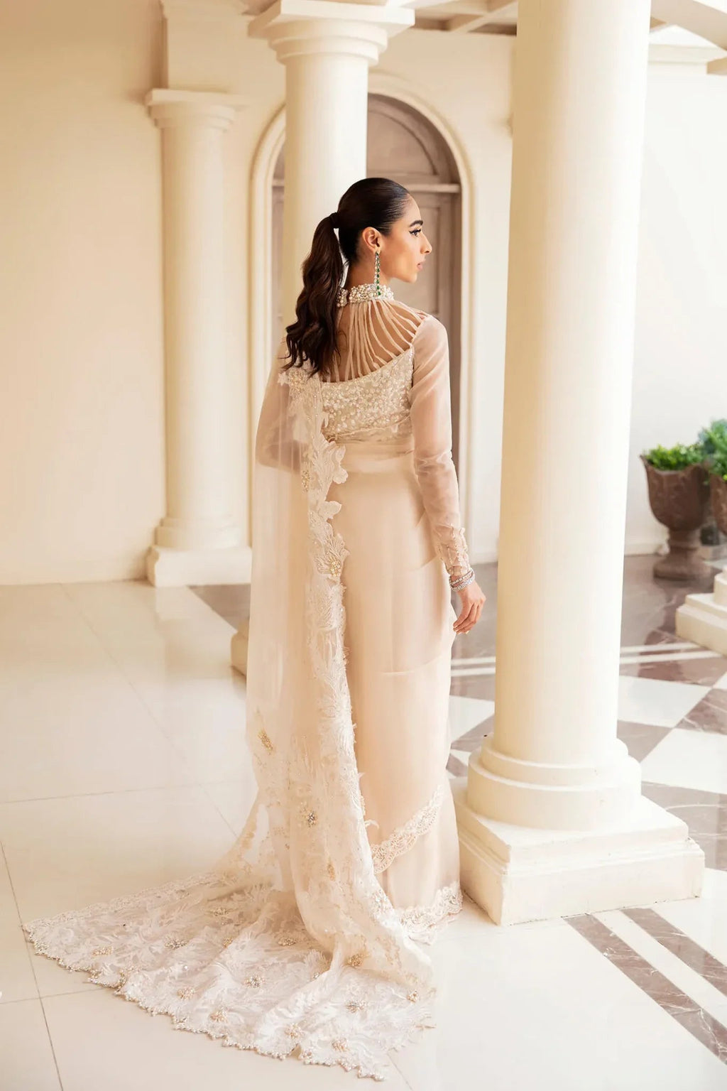 Musferah Saad | Symphony Wedding Formals | Celestial Dove