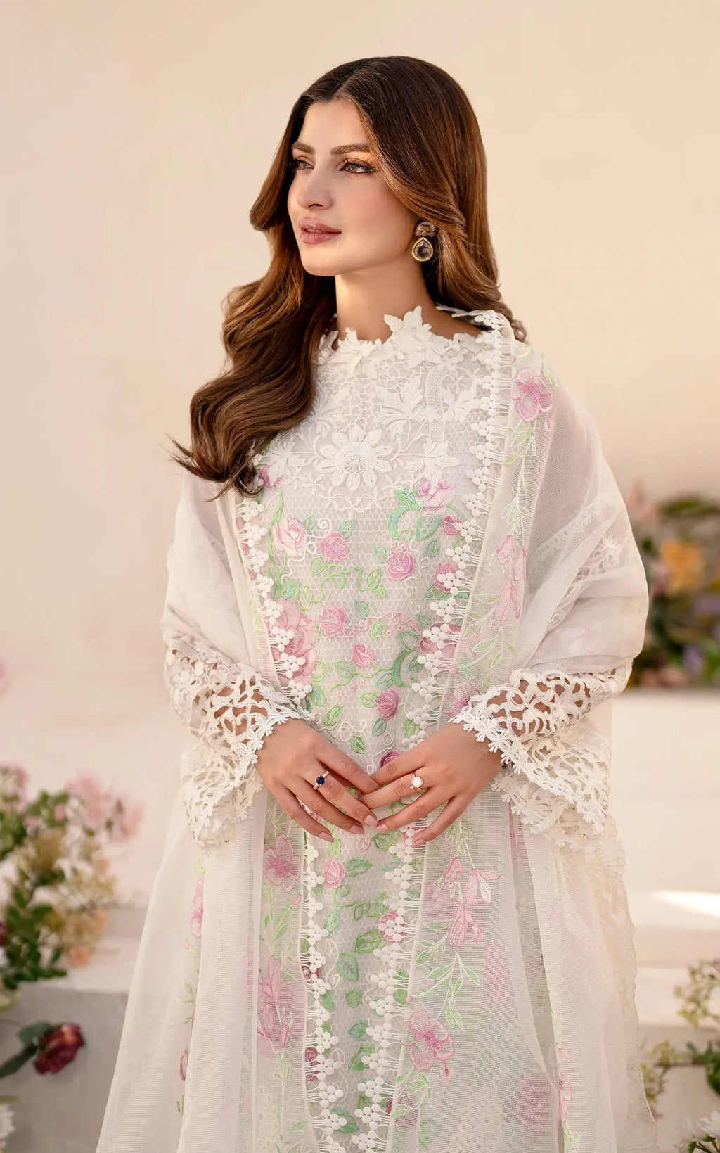 Asifa and Nabeel | Azalia Summer 25 | Dove (AZL25-03) - Riwayat-e-Khas