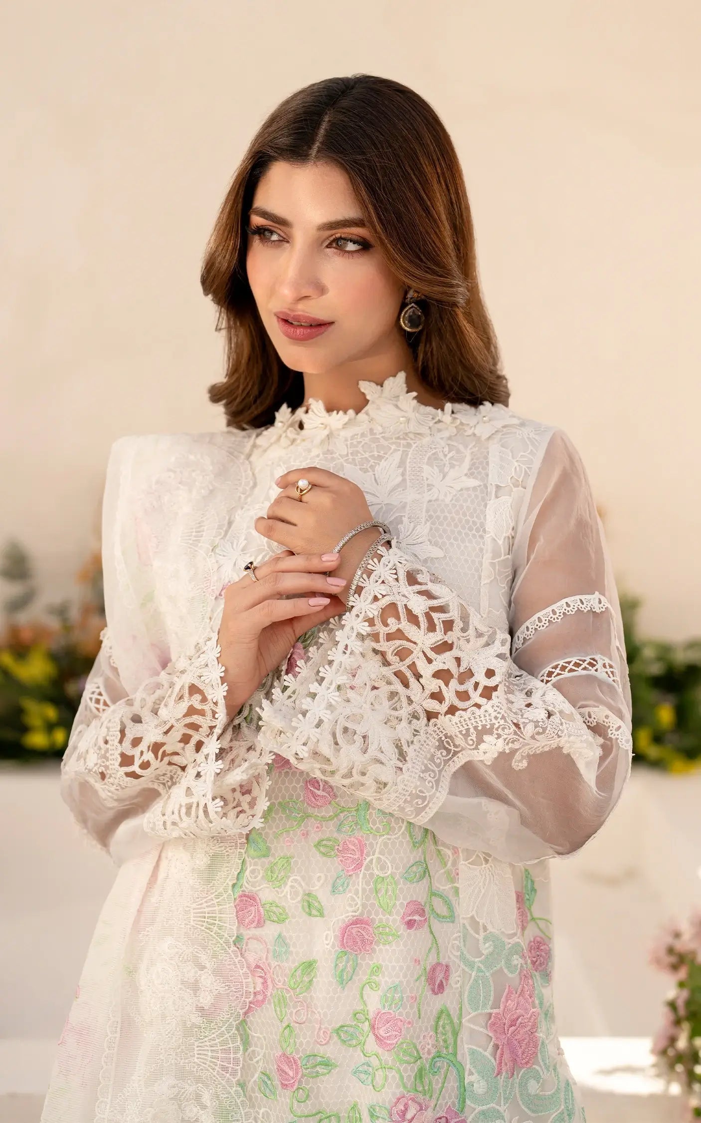 Asifa and Nabeel | Azalia Summer 25 | Dove (AZL25-03) - Riwayat-e-Khas