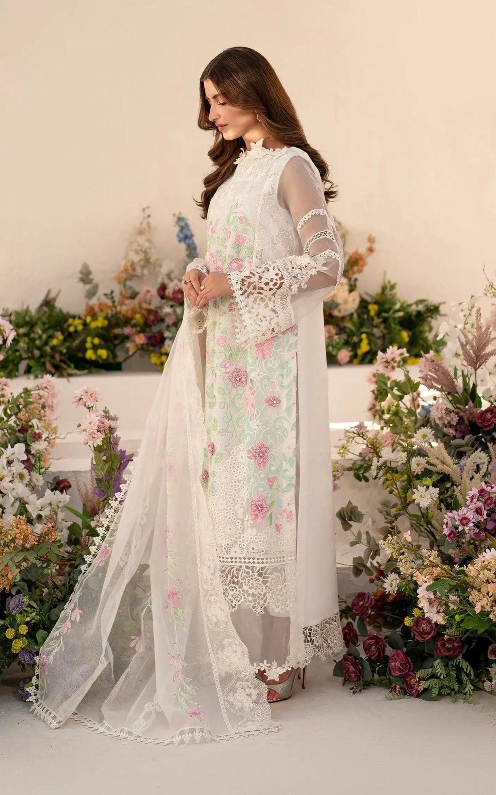 Asifa and Nabeel | Azalia Summer 25 | Dove (AZL25-03) - Riwayat-e-Khas
