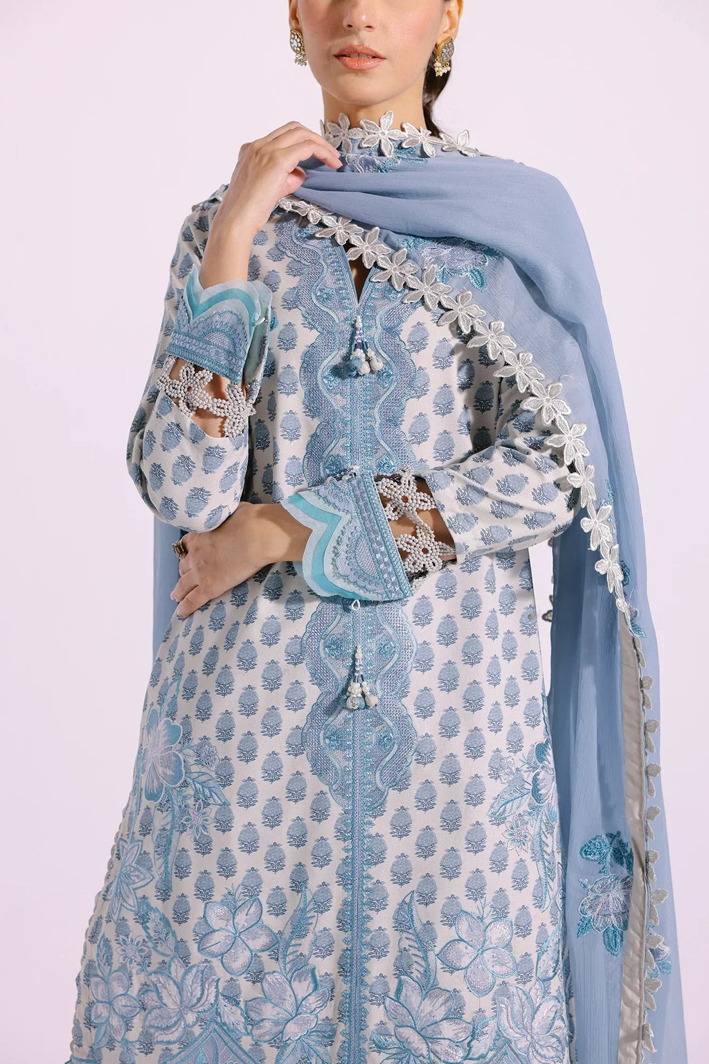 Ethnic | Rozana Collection SS 24 | E0413/203/615 - House Of Anaya