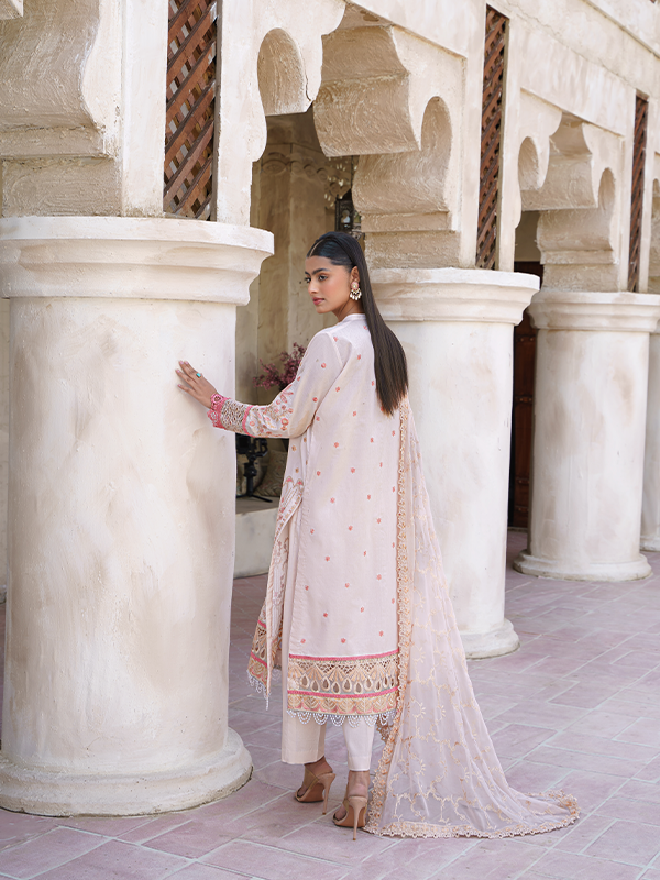 Zebtan | Zeenat Luxury Lawn Eid Collection | ZL 01 - Riwayat-e-Khas