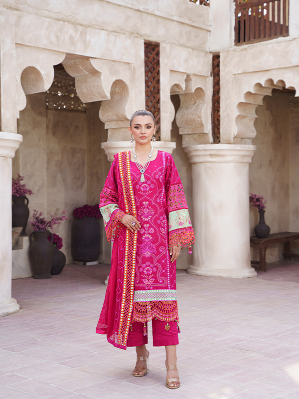 Zebtan | Zeenat Luxury Lawn Eid Collection | ZL 09 - Riwayat-e-Khas