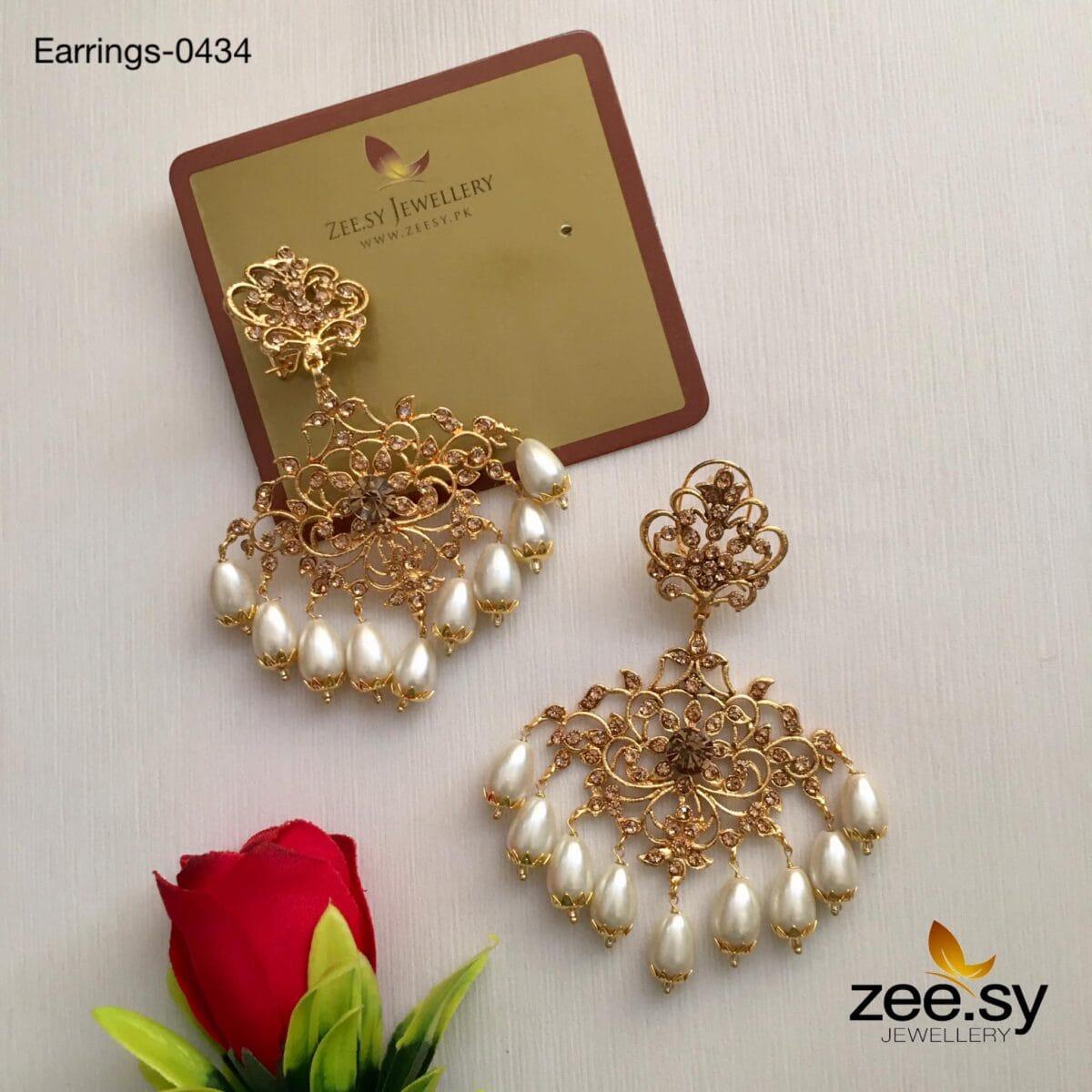 Sunflower Earrings-0434 - Libasekhas