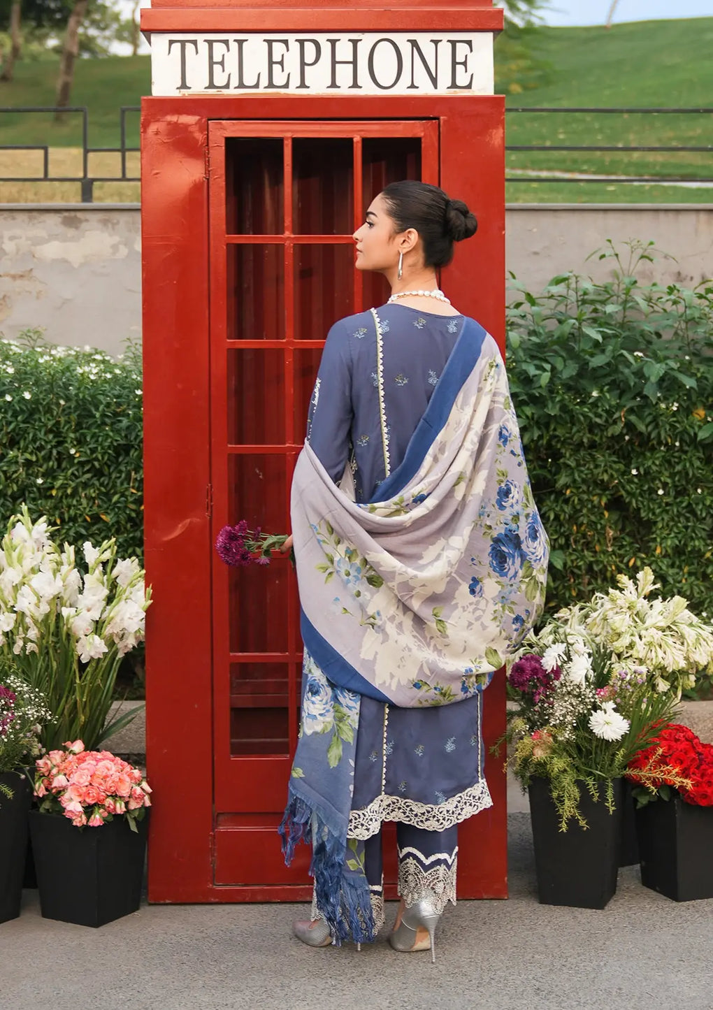 Elaf Premium | Winter Pashmina Shawl Collection | EPW-4A Secret Serenade - House Of Anaya