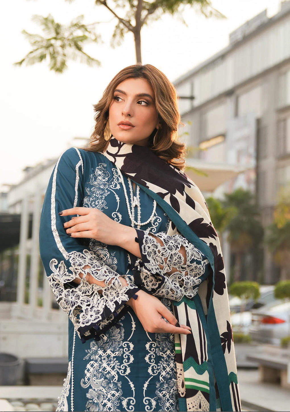 Elaf Premium | Winter Pashmina Shawl Collection | EPW-1B Heartfelt Whisper - House Of Anaya